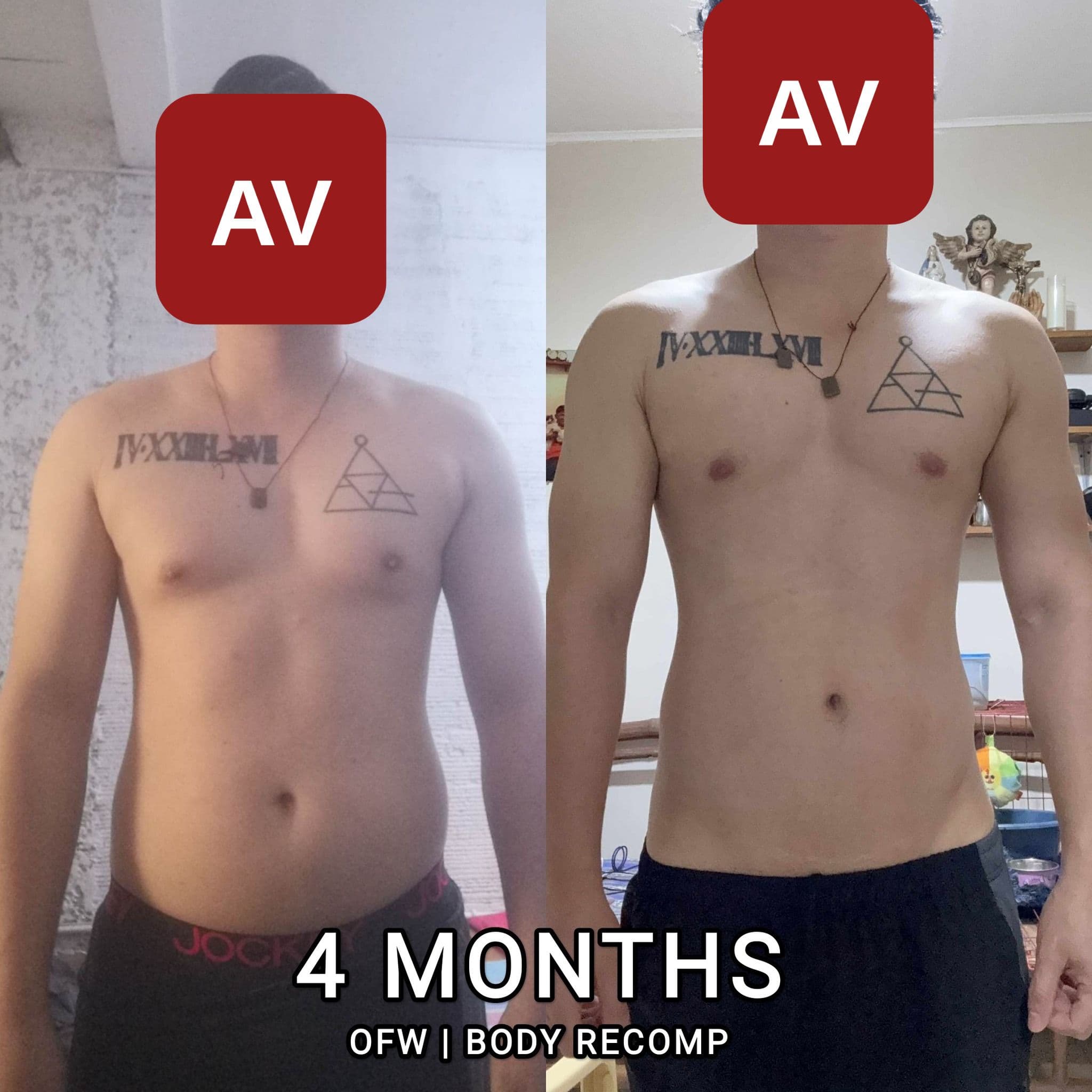 4 Months · Body Recomp